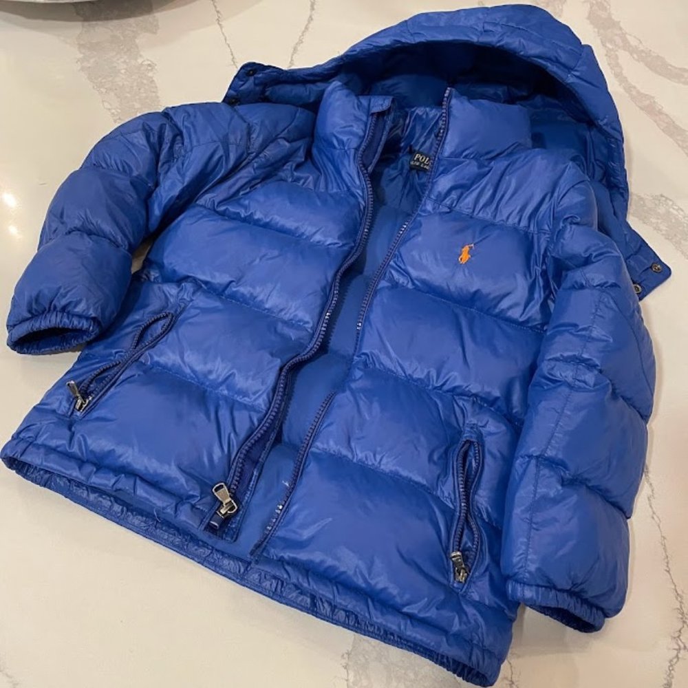 Polo Ralph Lauren Boys Glossy Puffer Jacket